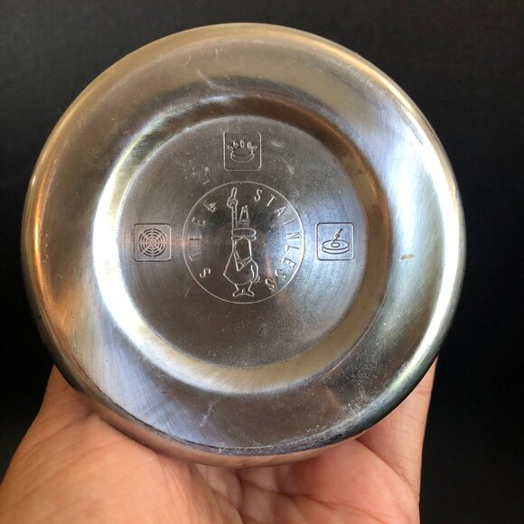 Cafetera Bialetti Espresso Coffee Maker Brewer Moka Pot 1 cup Stainless - Picture 6 of 7